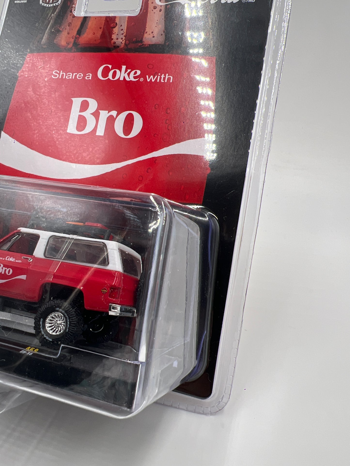 M2 Machines Coca Cola Bro 1973 Chevrolet K5 Blazer Red Bro A58 204D