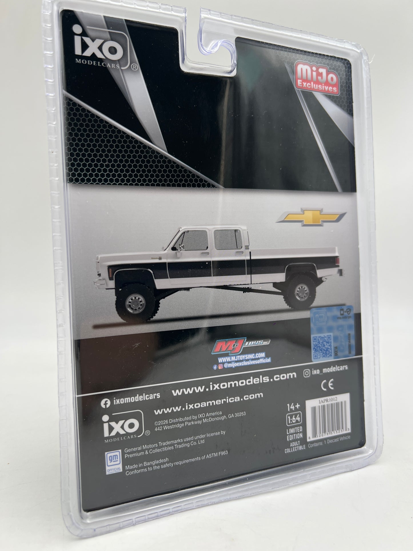 IXO Models MiJo Exclusives CHASE 1978 Chevrolet Silverado K30