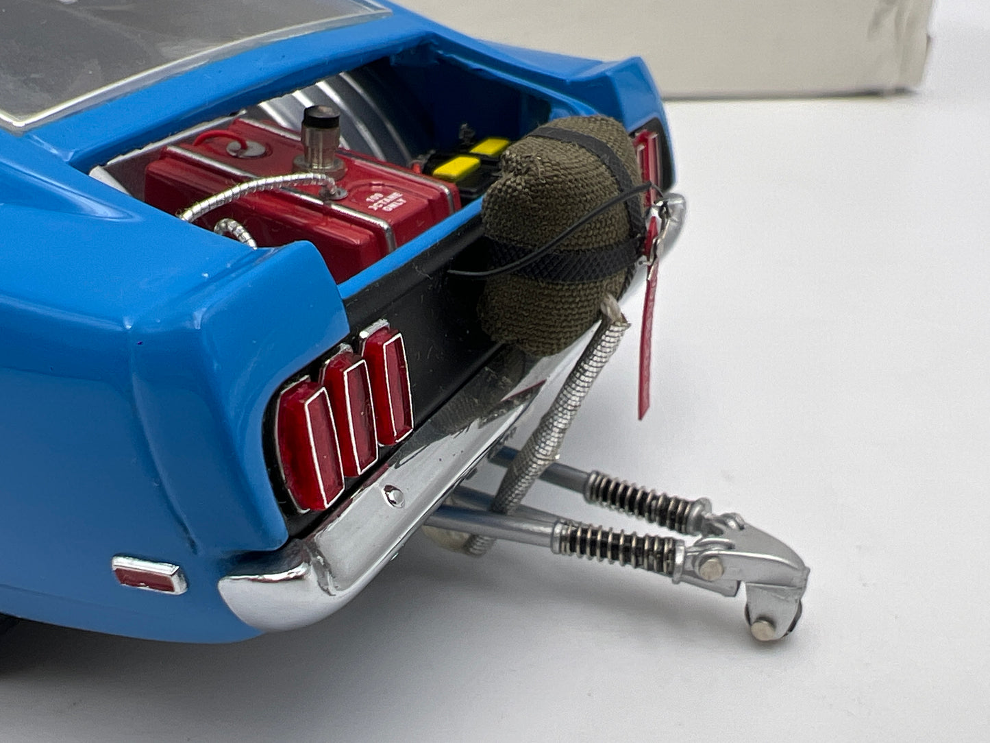 Danbury Mint 1/24 Scale 1969 Ford Mustang Boss Nine Pro Street Blue W/Box VHTF