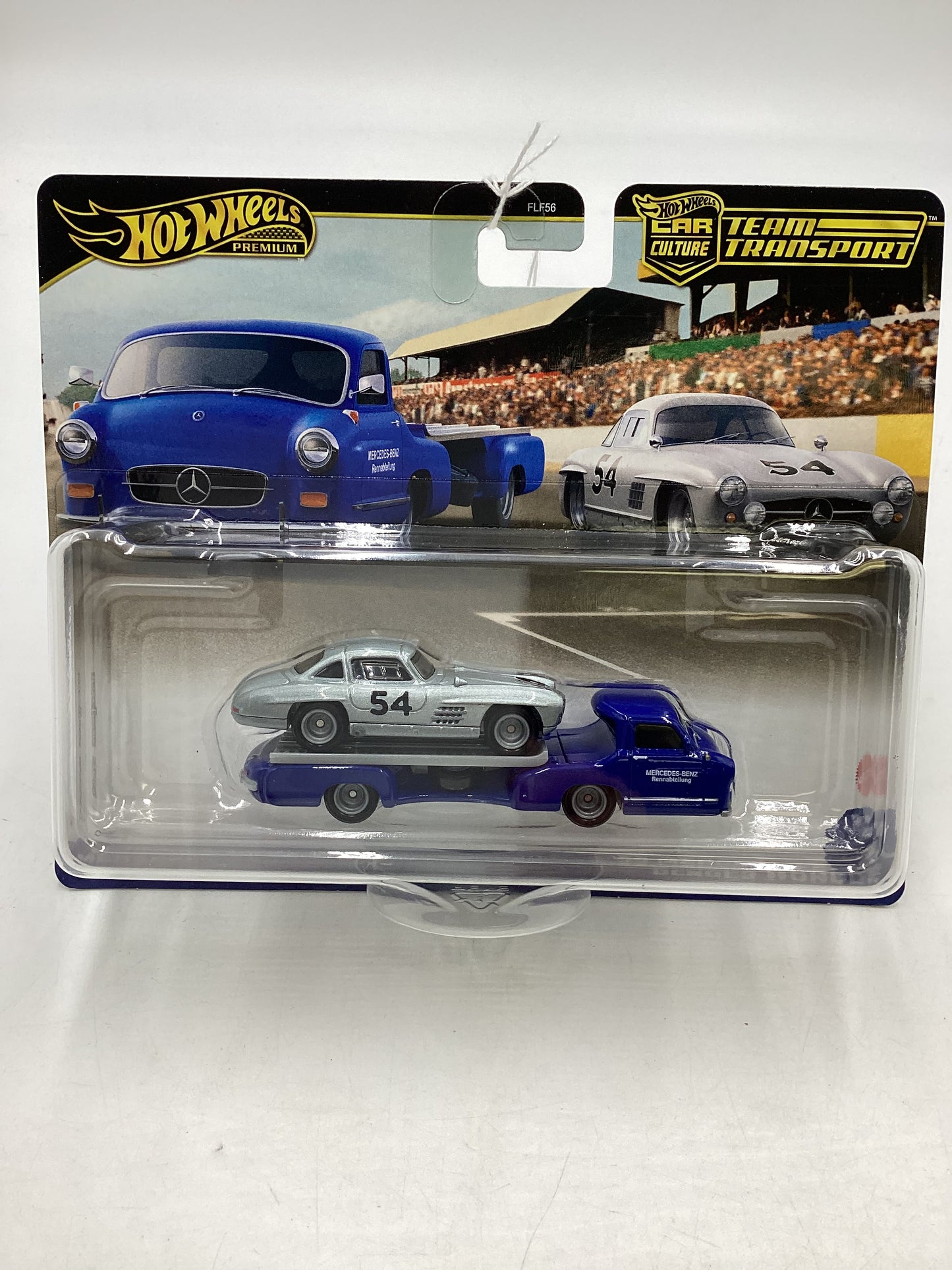 2024 Hot Wheels Team transport #70 Mercedes-Benz 300 SL & 55 Mercedes-Benz Blaues Wunder 281H