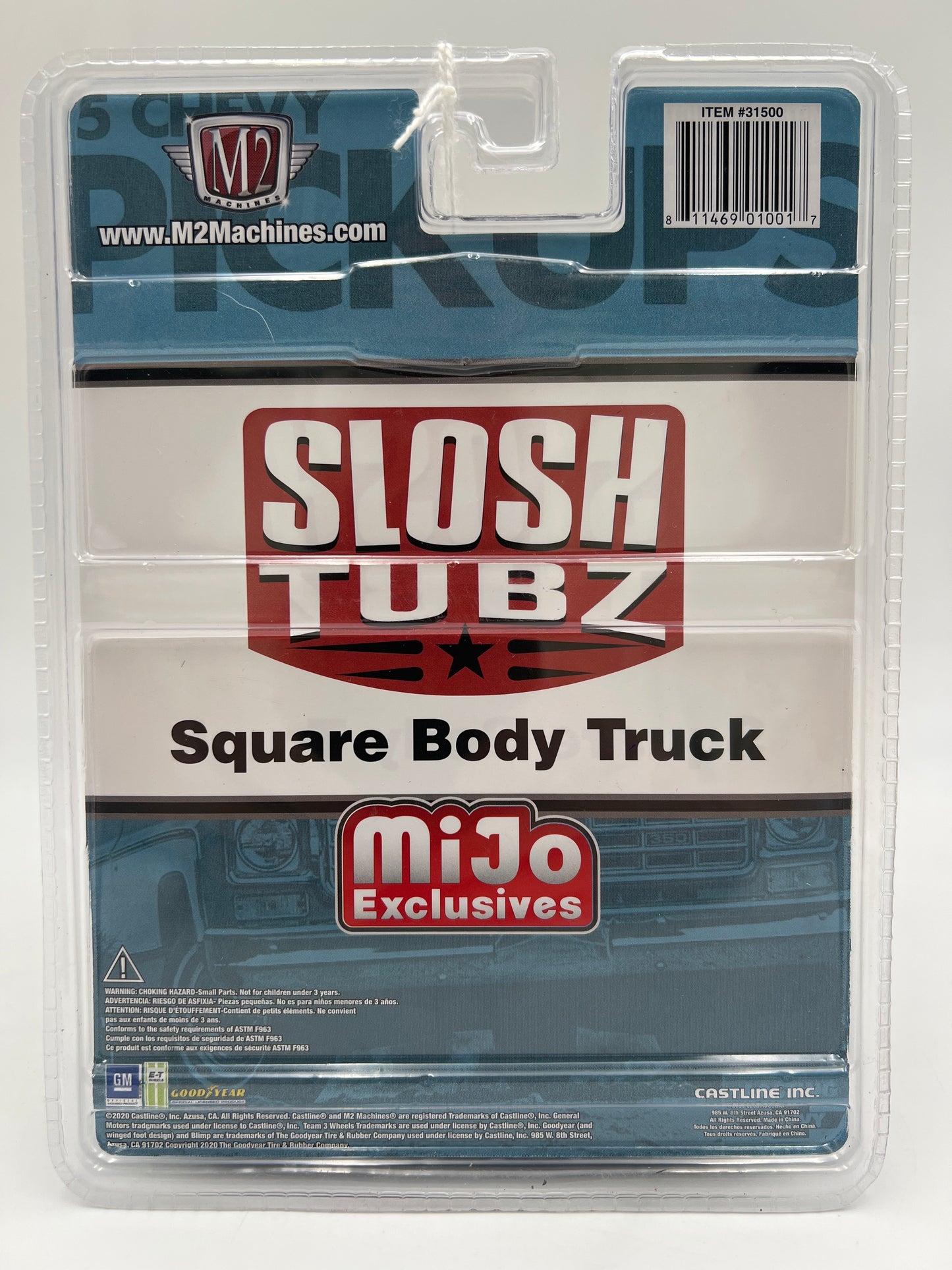 M2 Machines MJS25 MiJo Exclusives Slosh Tubz 1975 Chevrolet Silverado 1/3850