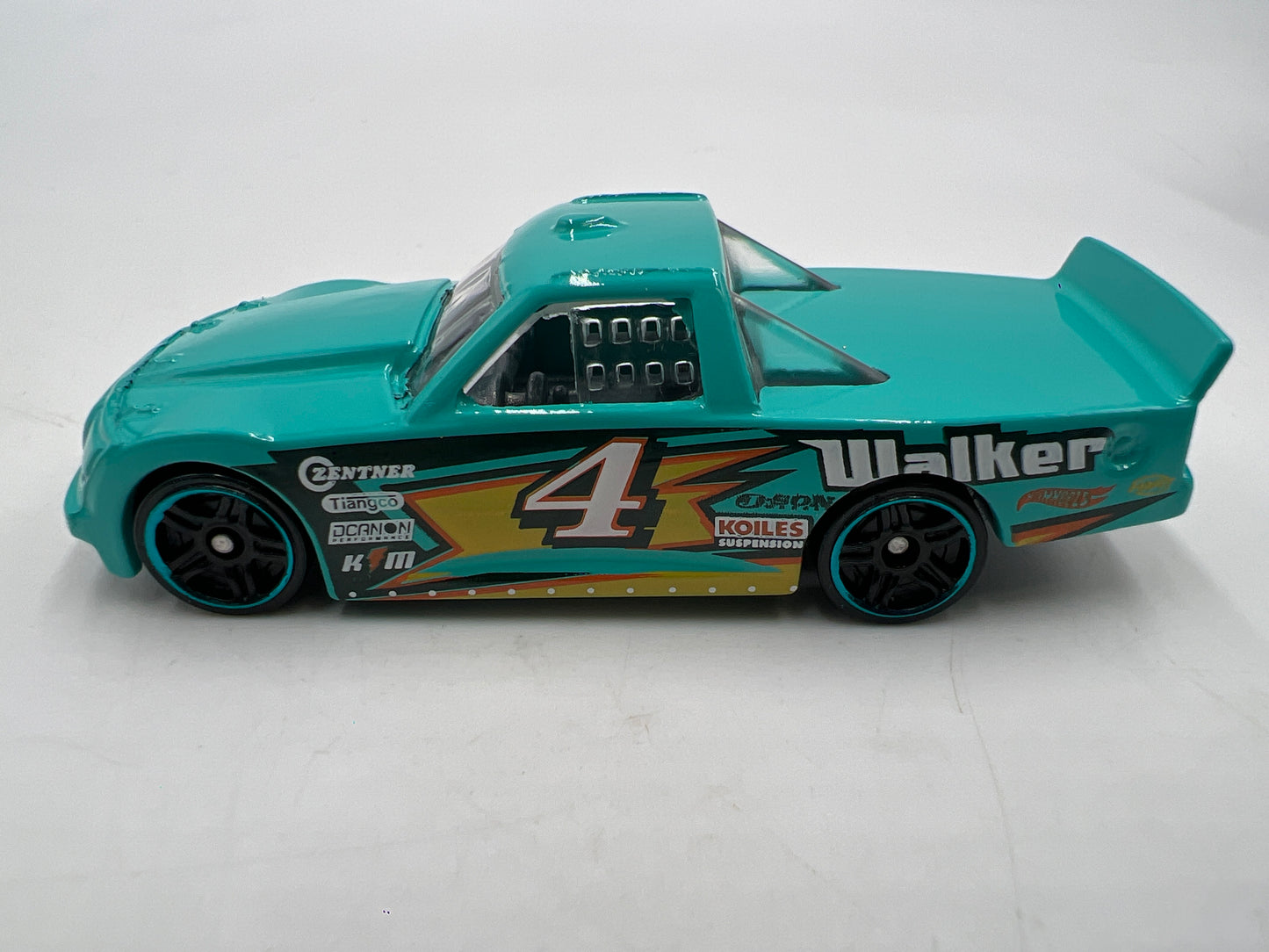 2019 Hot Wheels Mystery Models Series 2 #4 Circle Trucker Turquoise