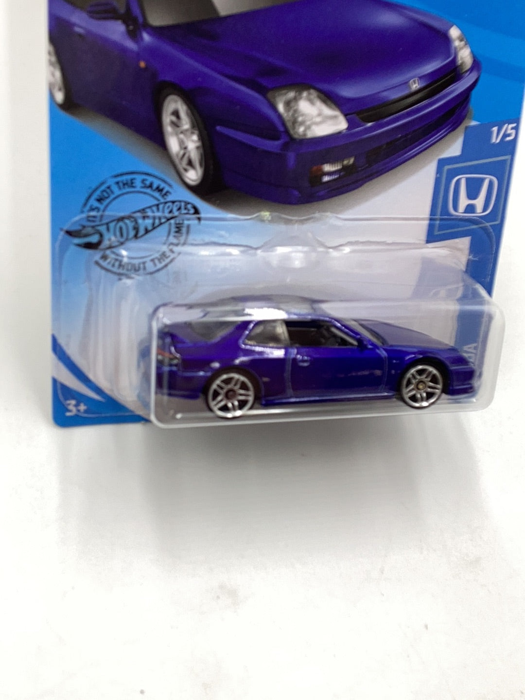 2020 hot wheels 98 Honda Prelude #166 Blue 76F