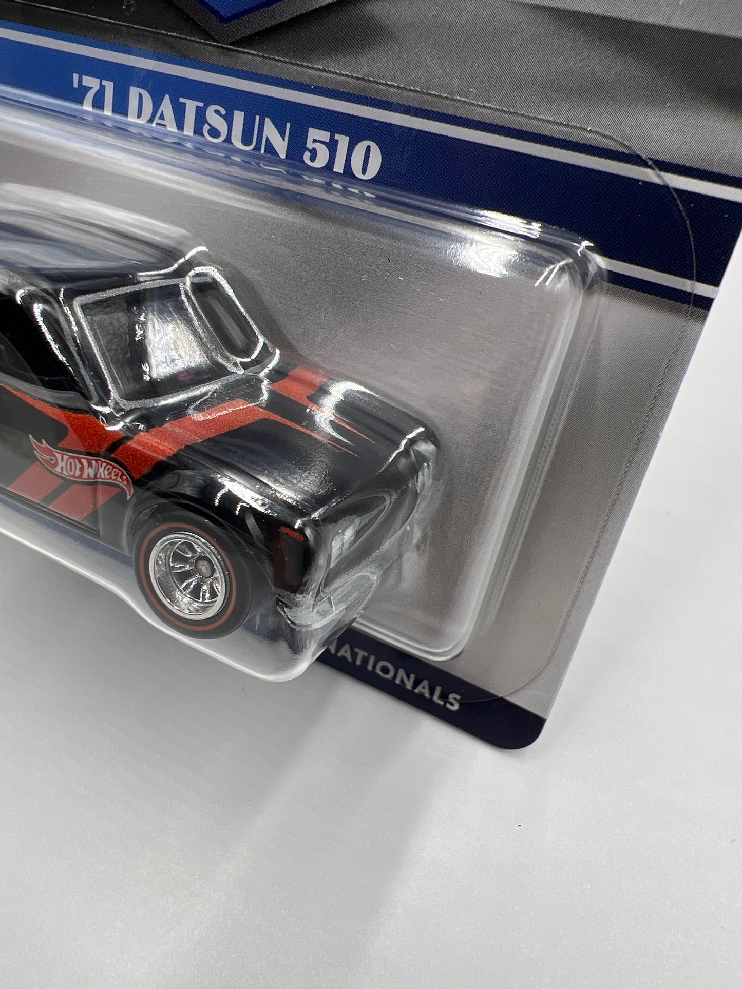 2020 Hot Wheels 20th Annual Collector Nationals 71 Datsun 510 1246/5000 Black W/Protector