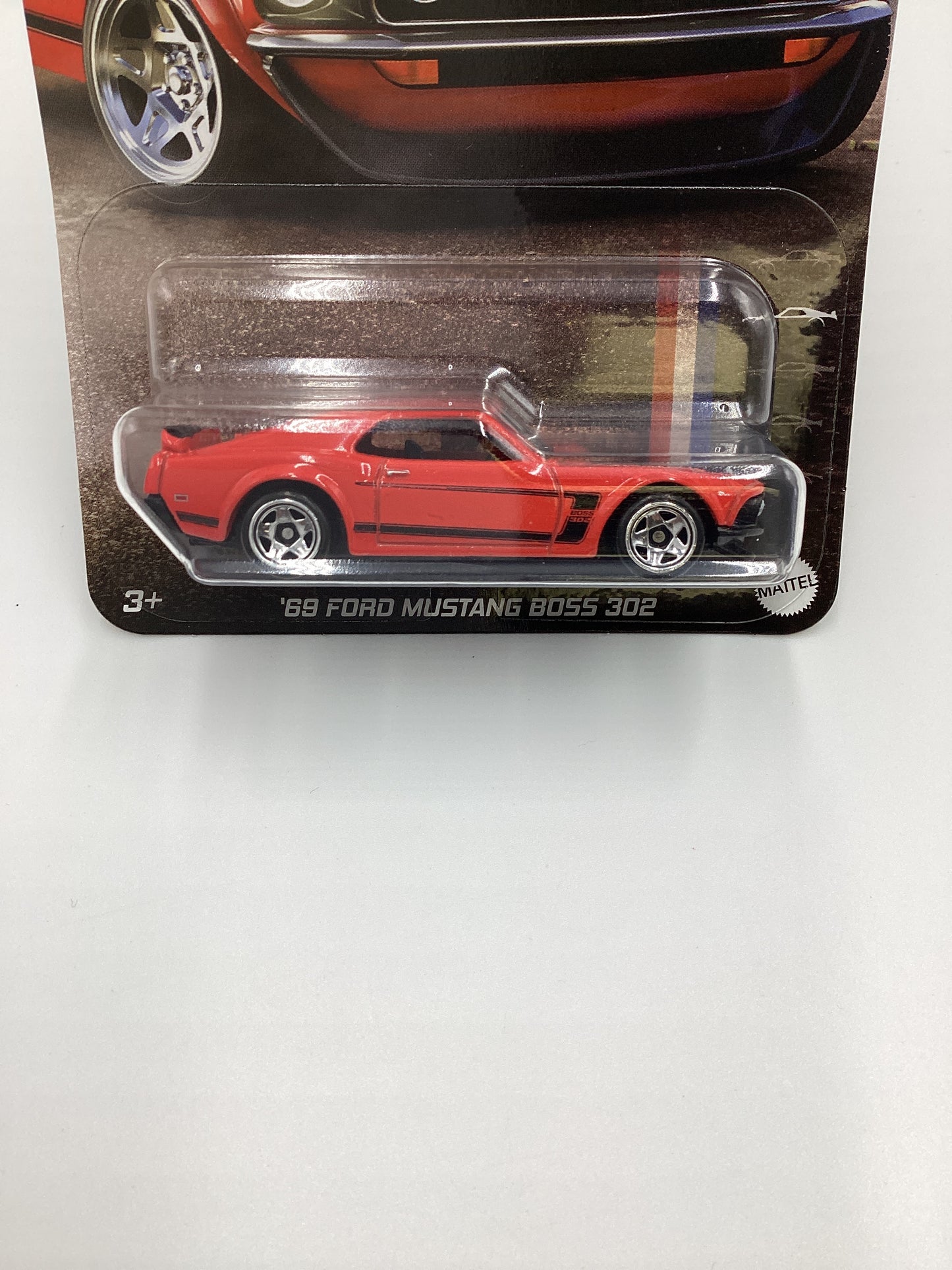 2024 Hot Wheels Silver Series 60 Years Mustang #2 84 Ford Mustang Boss 302 Red 151B