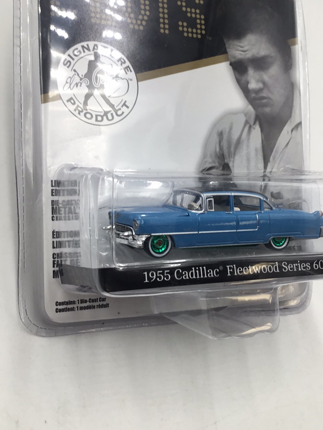 Greenlight Hollywood Elvis 1955 Cadillac Fleetwood Series 60 green machine CHASE