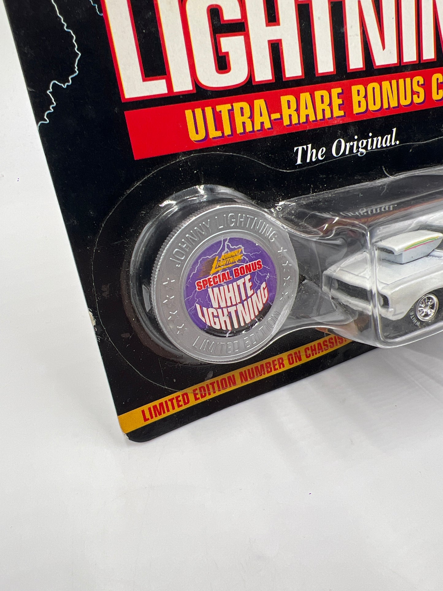 Johnny Lightning White Lightning Chase Hot Rods #229 1969 Pro Street Camaro White
