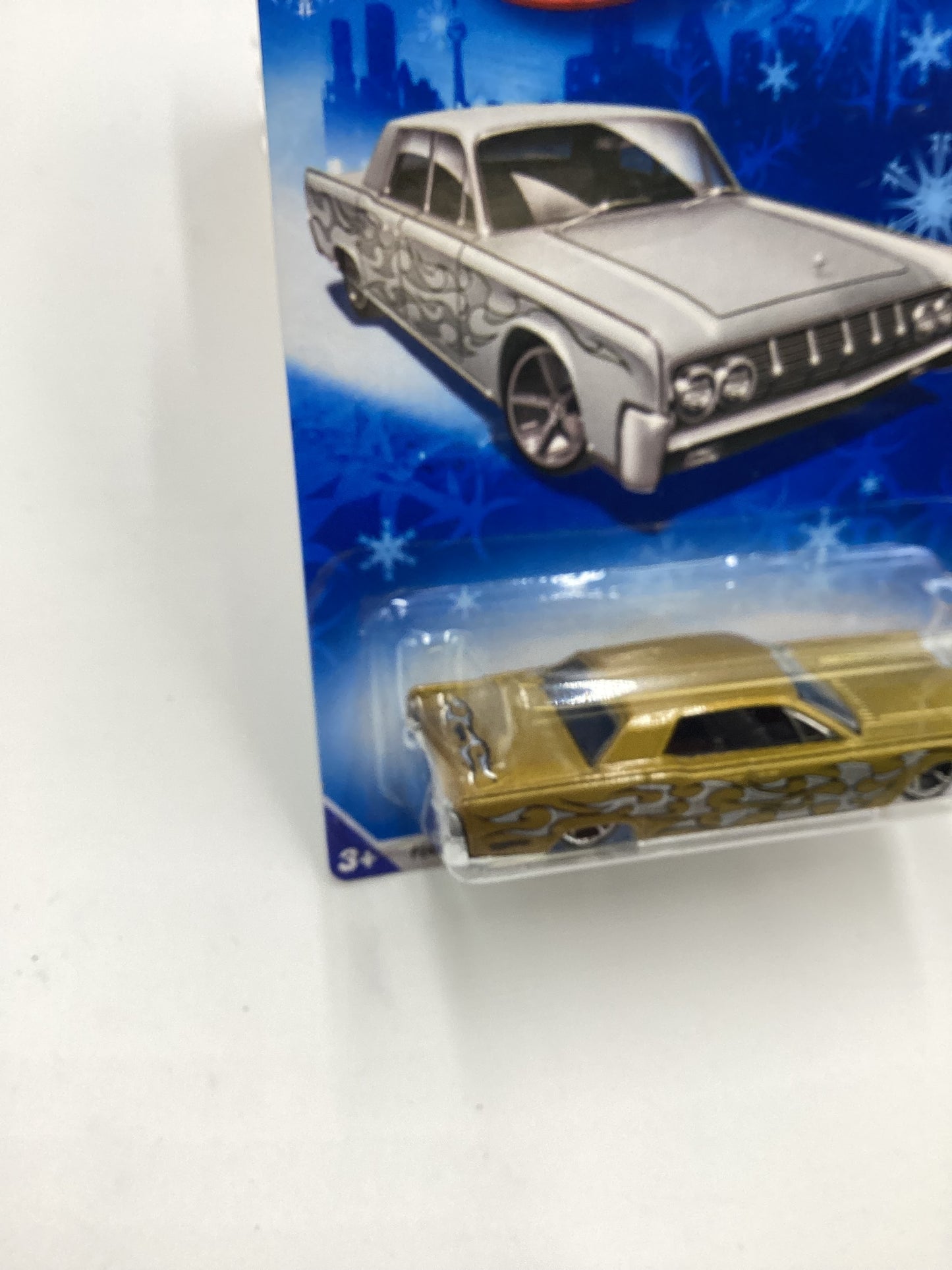 2009 Hot Wheels #140 64 Lincoln Continental Gold Snowflake Card Target Exclusive 236B