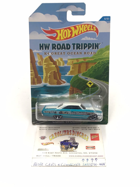 Hot Wheels Road Trippin Custom 64 Galaxie 500 #5 W4