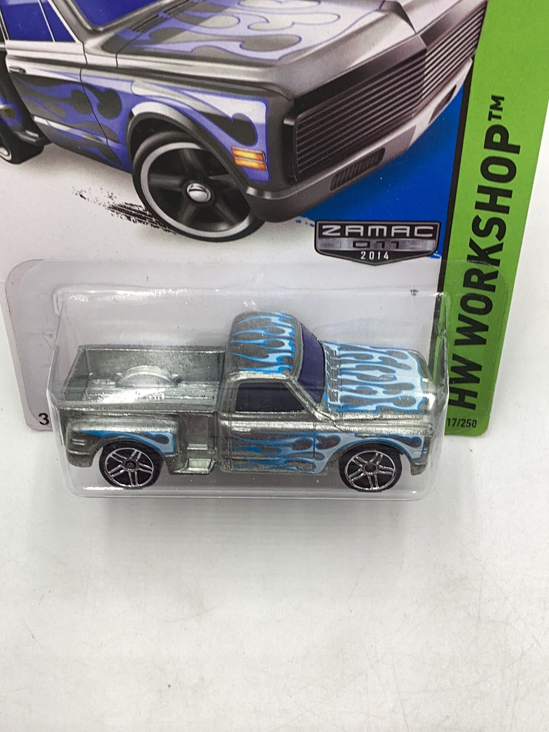 2014 Hot Wheels Zamac #11 Custom 69 Chevy Pickup #217 147E