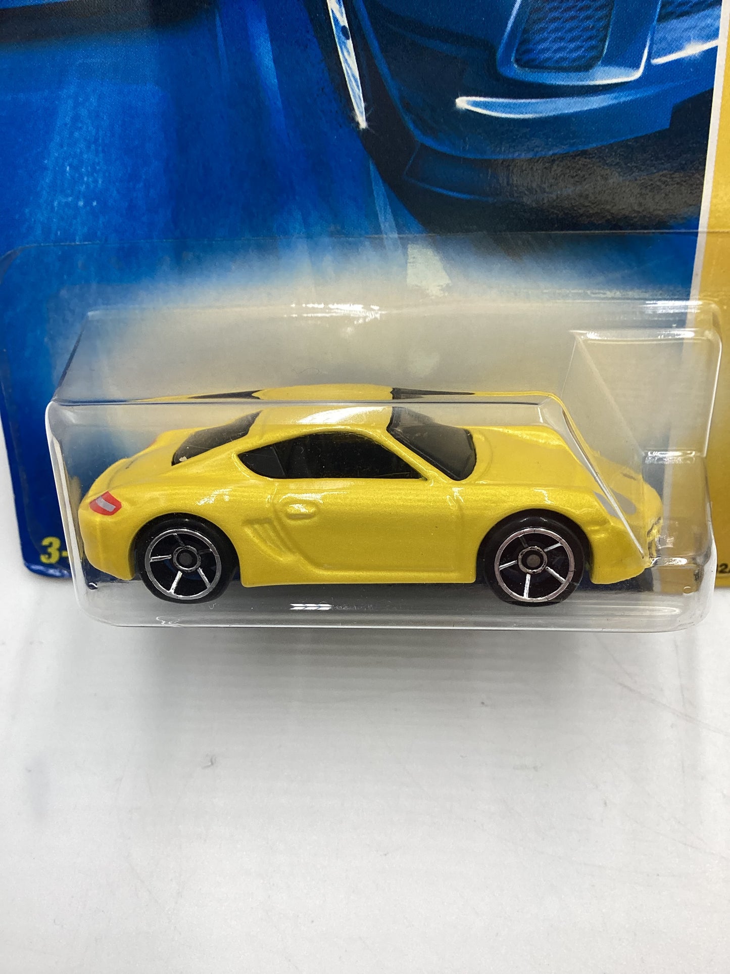 2007 Hot Wheels New Models #32 Porsche Cayman S Yellow 98A