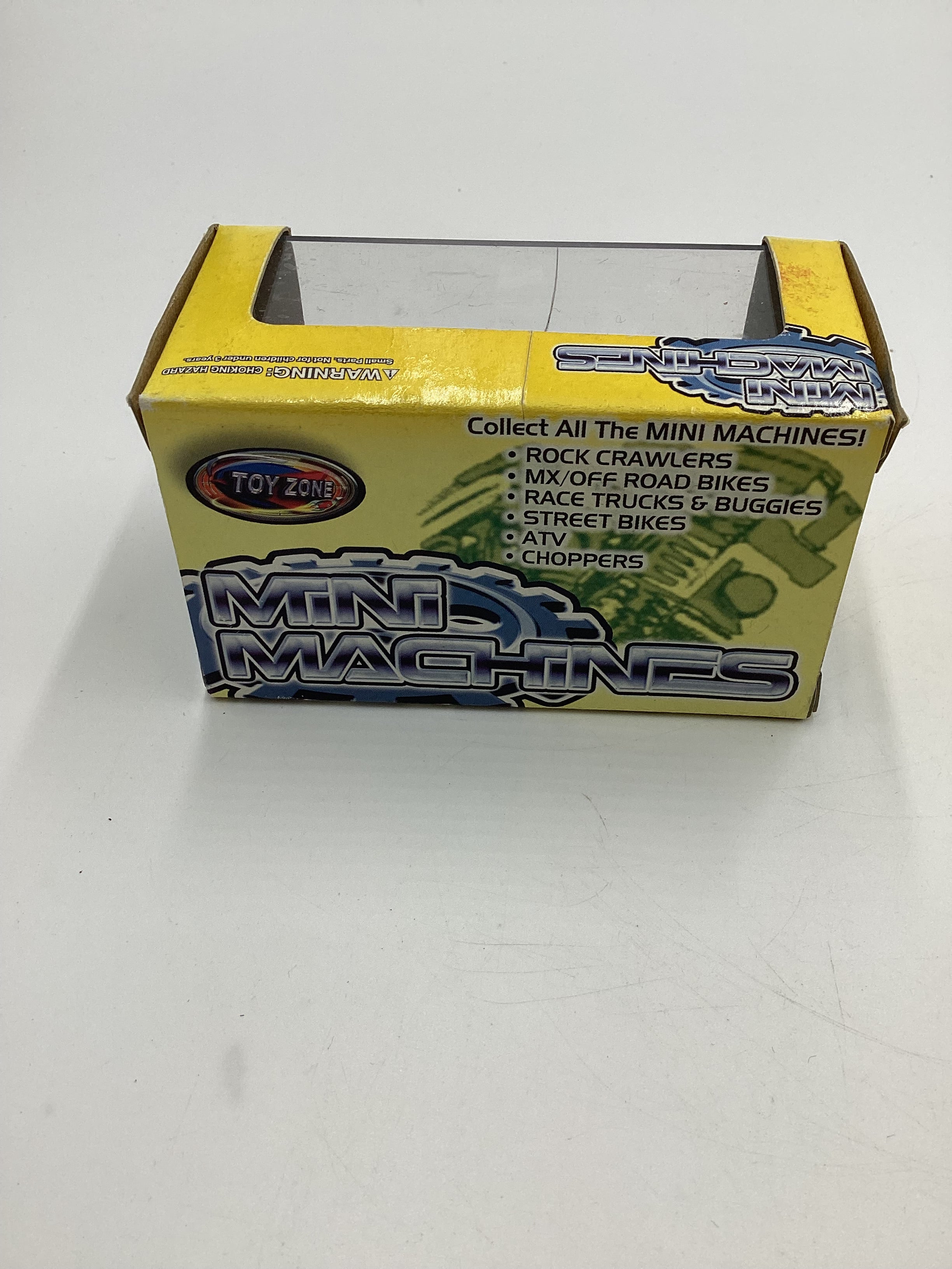 Toy Zone Mini Machines Score Trophy Truck #7 Blue Scratched Case