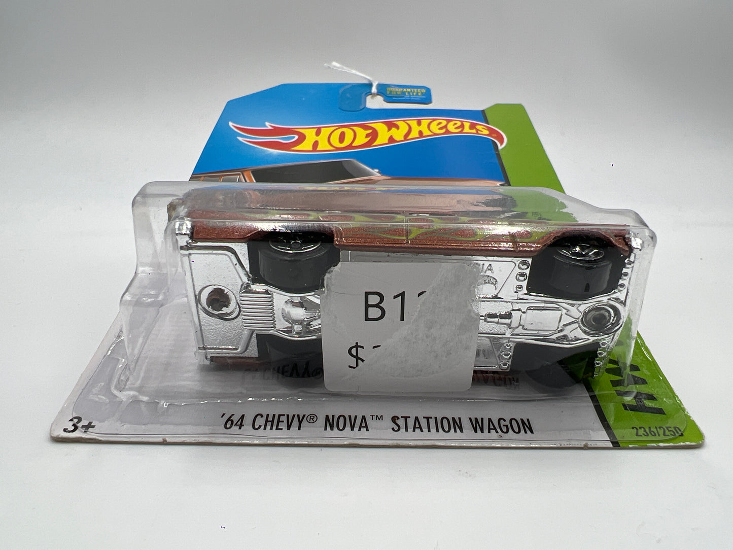 2014 Hot Wheels Workshop #236 64 Chevy Nova Station Wagon Copper 16C