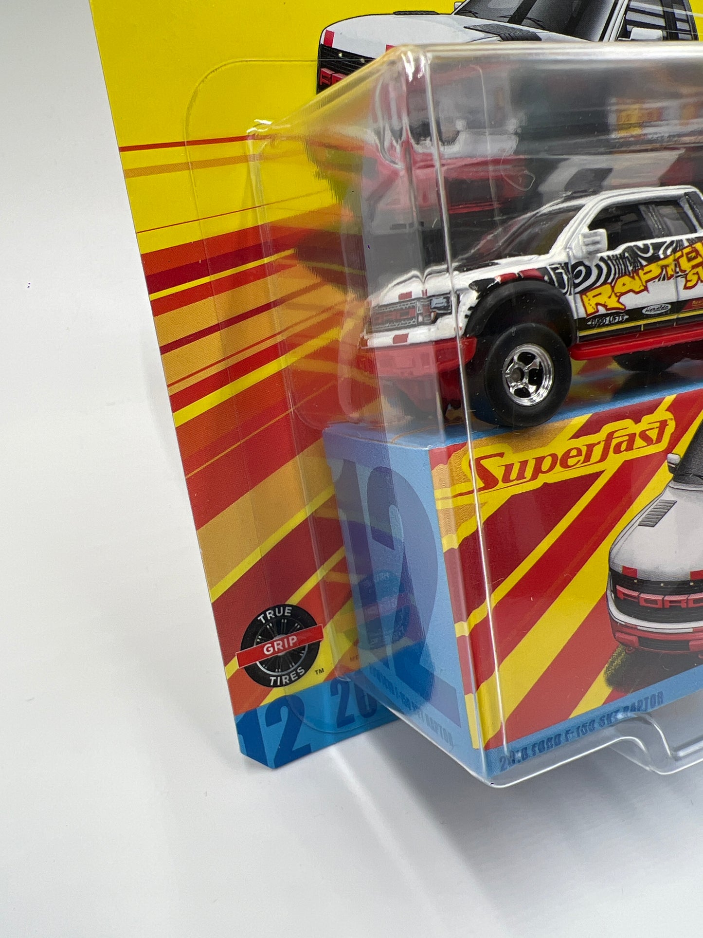 Matchbox Superfast #12 2010 Ford F-150 SVT Raptor White 174i
