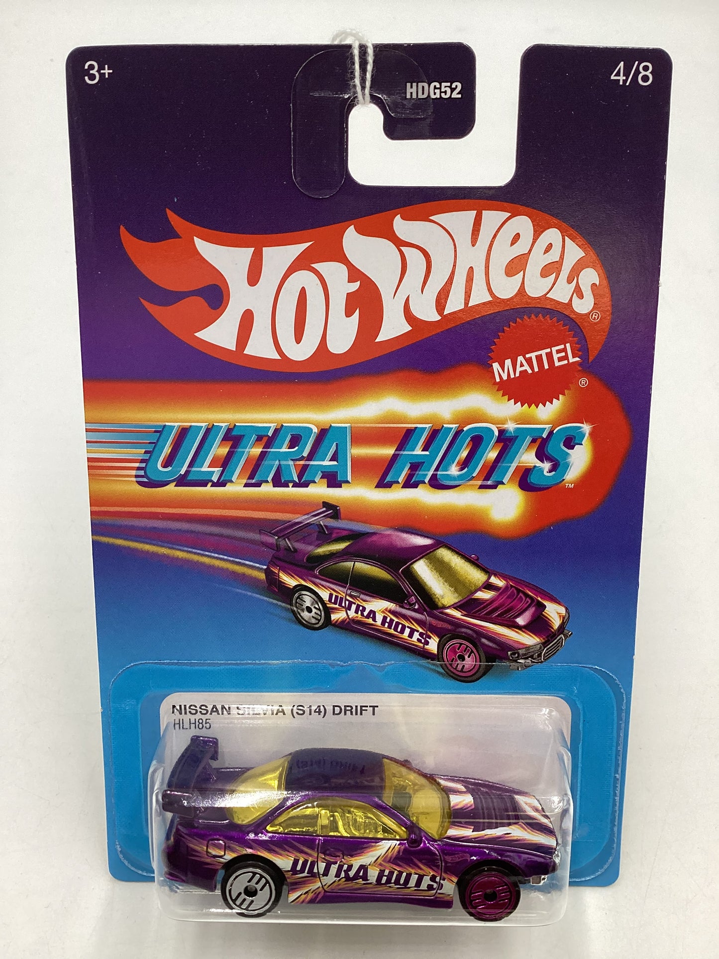 2023 Hot wheels Target Ultra Hots #4 Nissan Silvia (S14) Drift Purple 154C