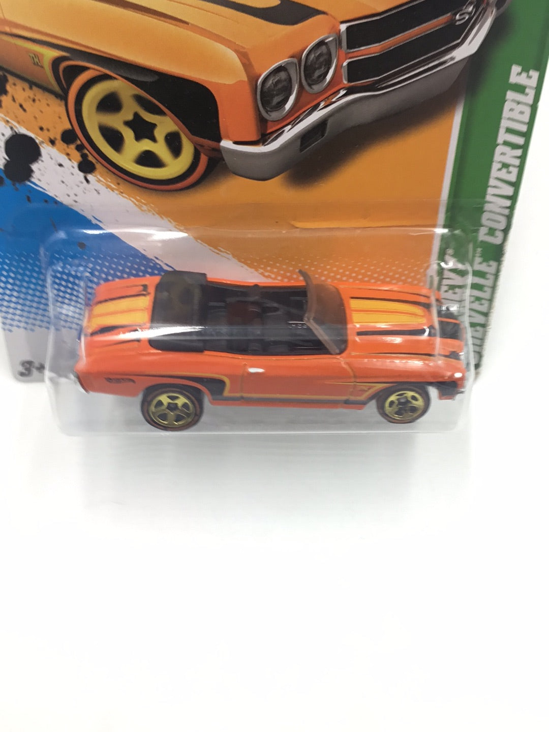 2012 Hot Wheels Treasure Hunt #65 70 Chevy Chevelle convertible GG6