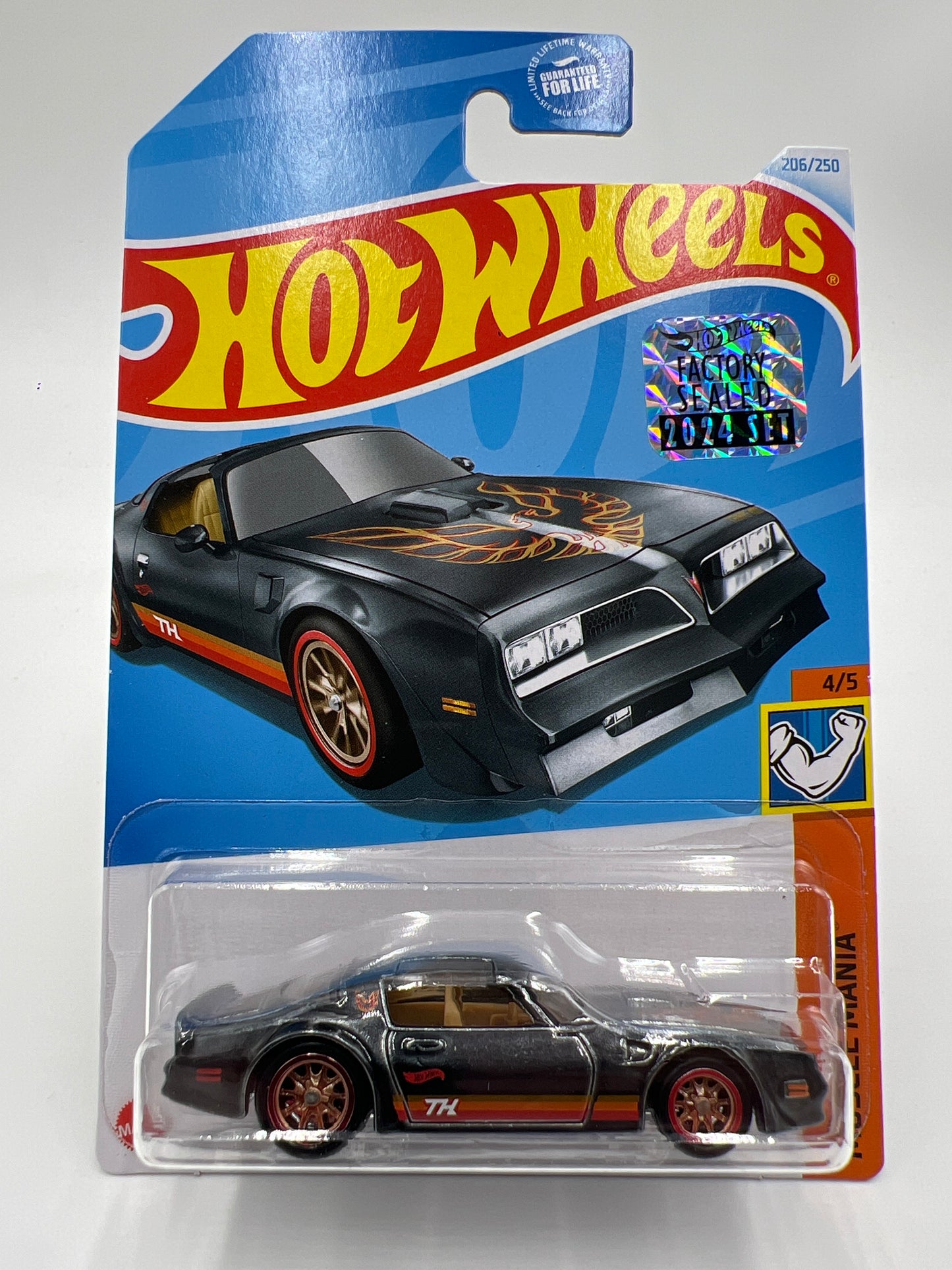 2024 Hot Wheels Unreleased Factory Sealed Super Treasure Hunt #206 L Case 77 Pontiac Firebird T/A W/Protector