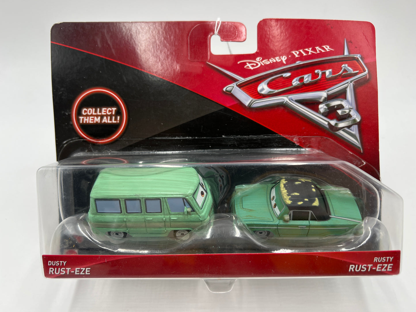 Disney Pixar Cars 3 Rust-eze 2 Pack Dusty & Rusty See Pics Loose Blister