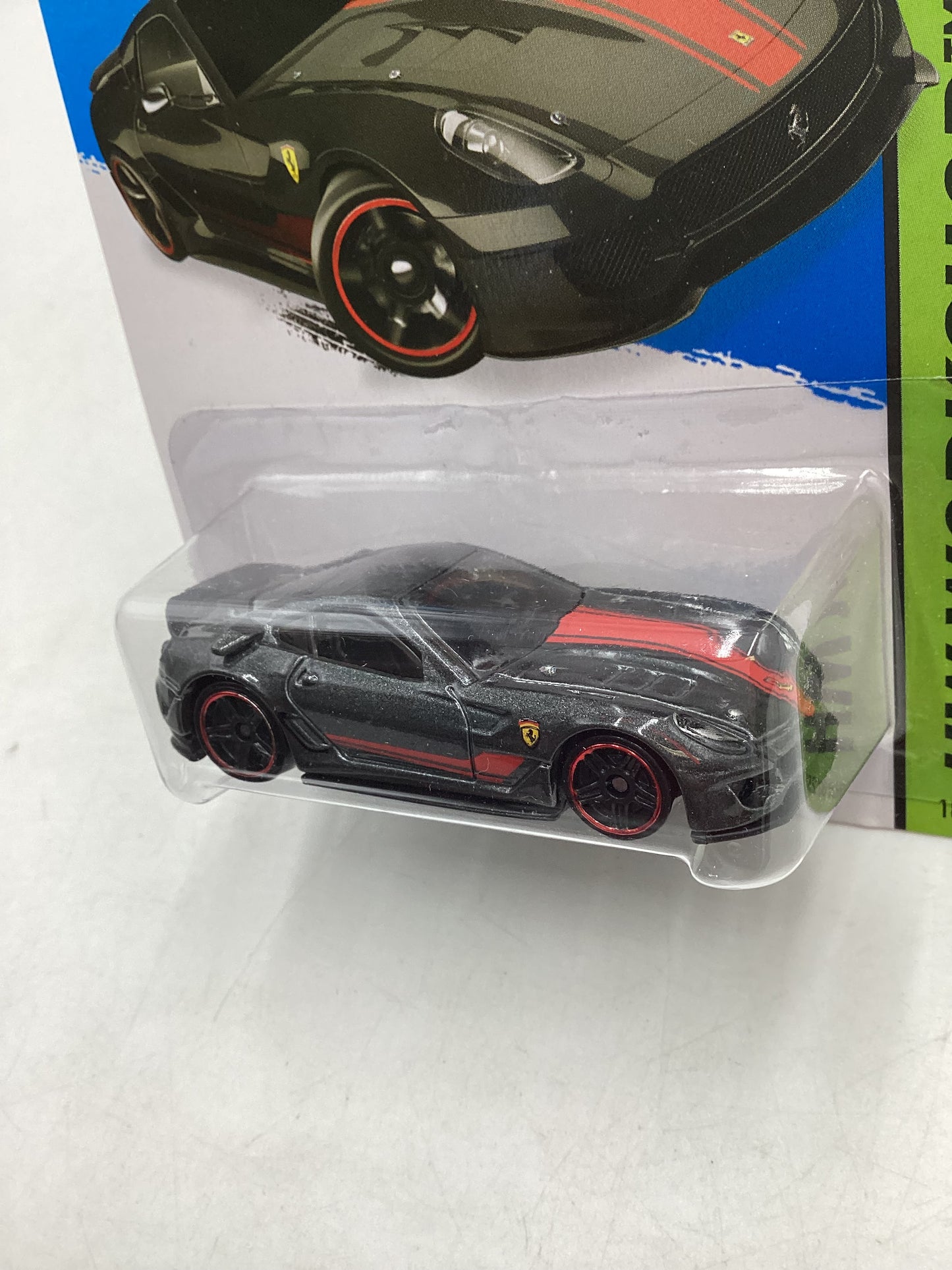 2015 Hot Wheels  #188 Ferrari 599XX Black with protector