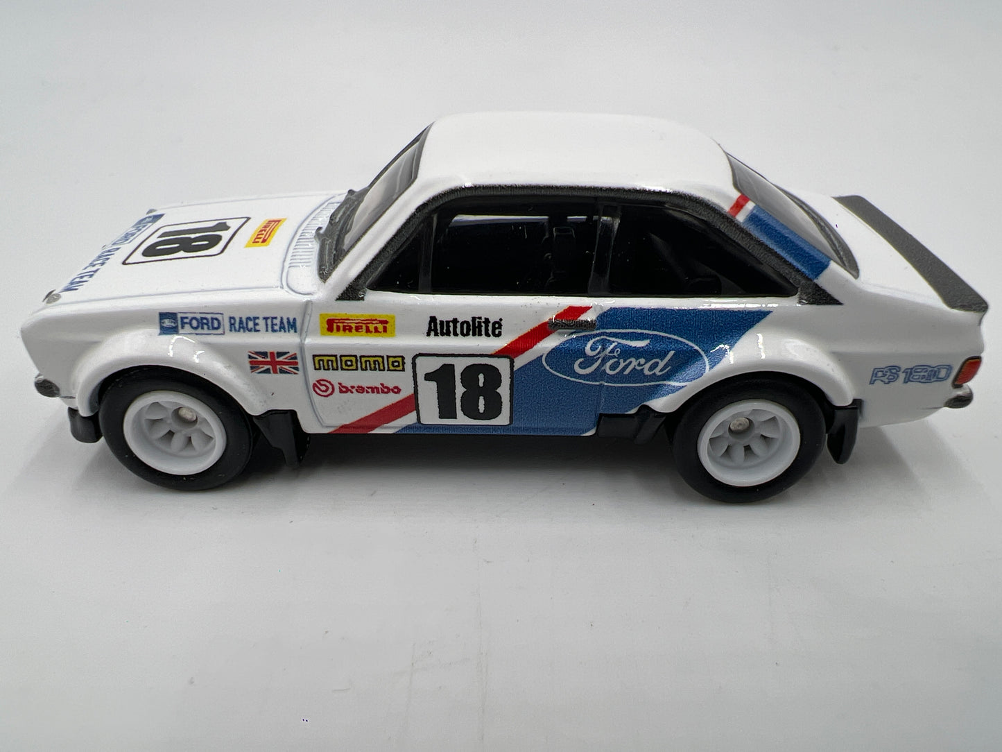 Hot Wheels Diorama Premium 78 Ford Escort RS 1800 MK2 White Loose