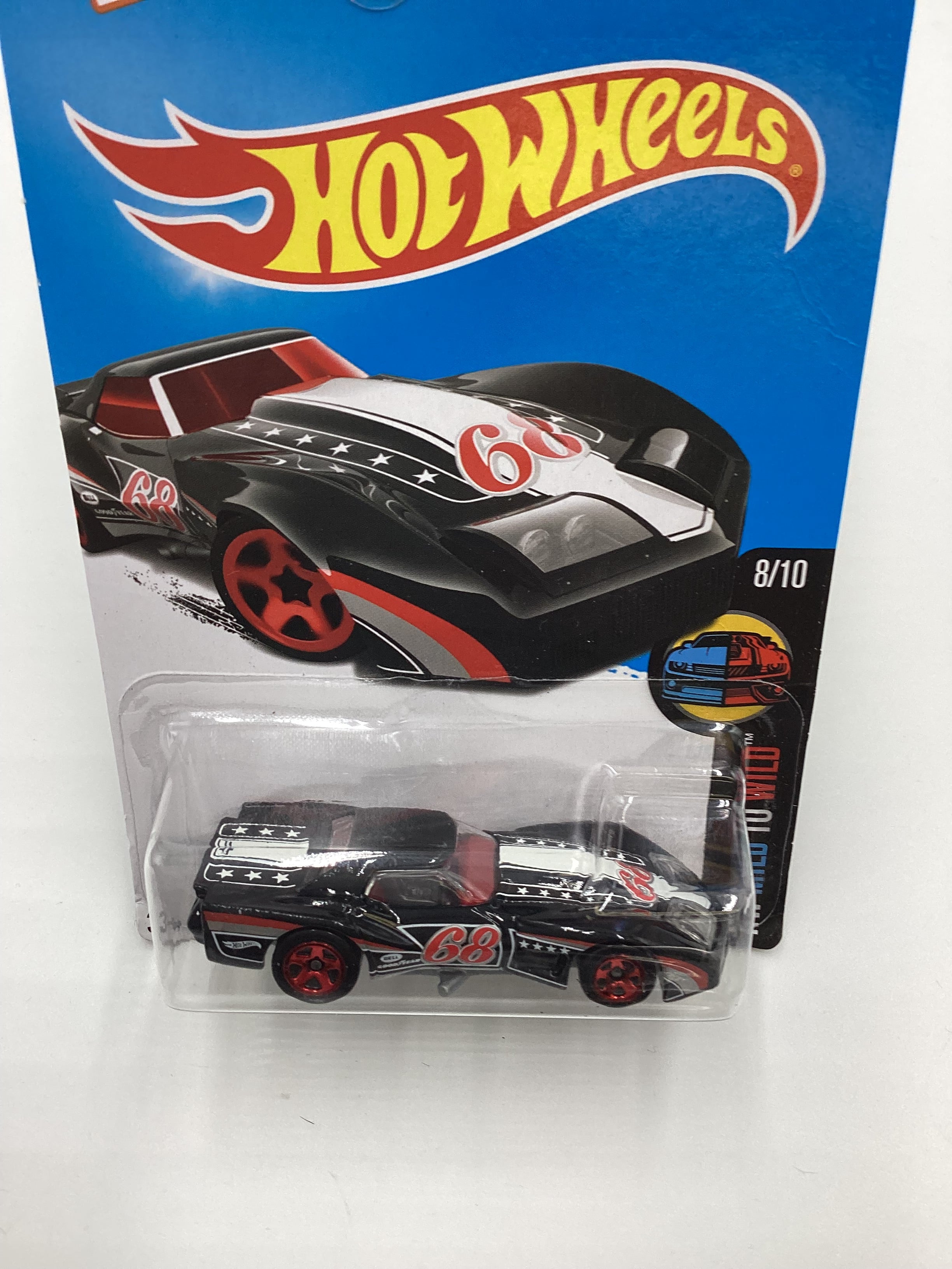 2016 Hot Wheels #63 76 Greenwood Corvette Black 16A – carolinasdiecast