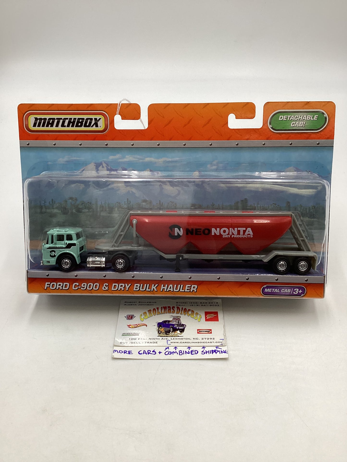 Matchbox Ford C-900 & Dry Bulk Hauler