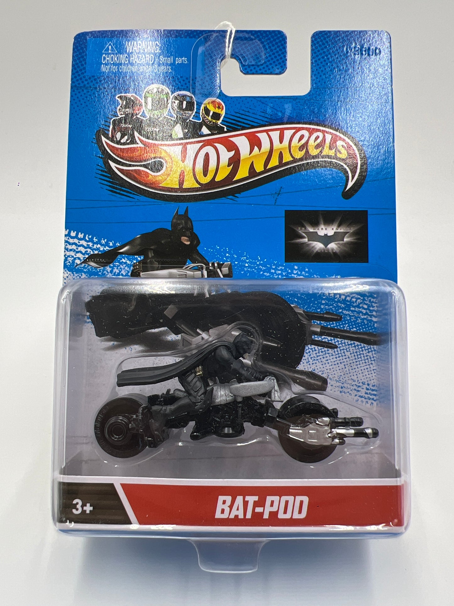 2013 Hot Wheels Motorcycles Batman The Dark Knight Bat-Pod W/Figure SR