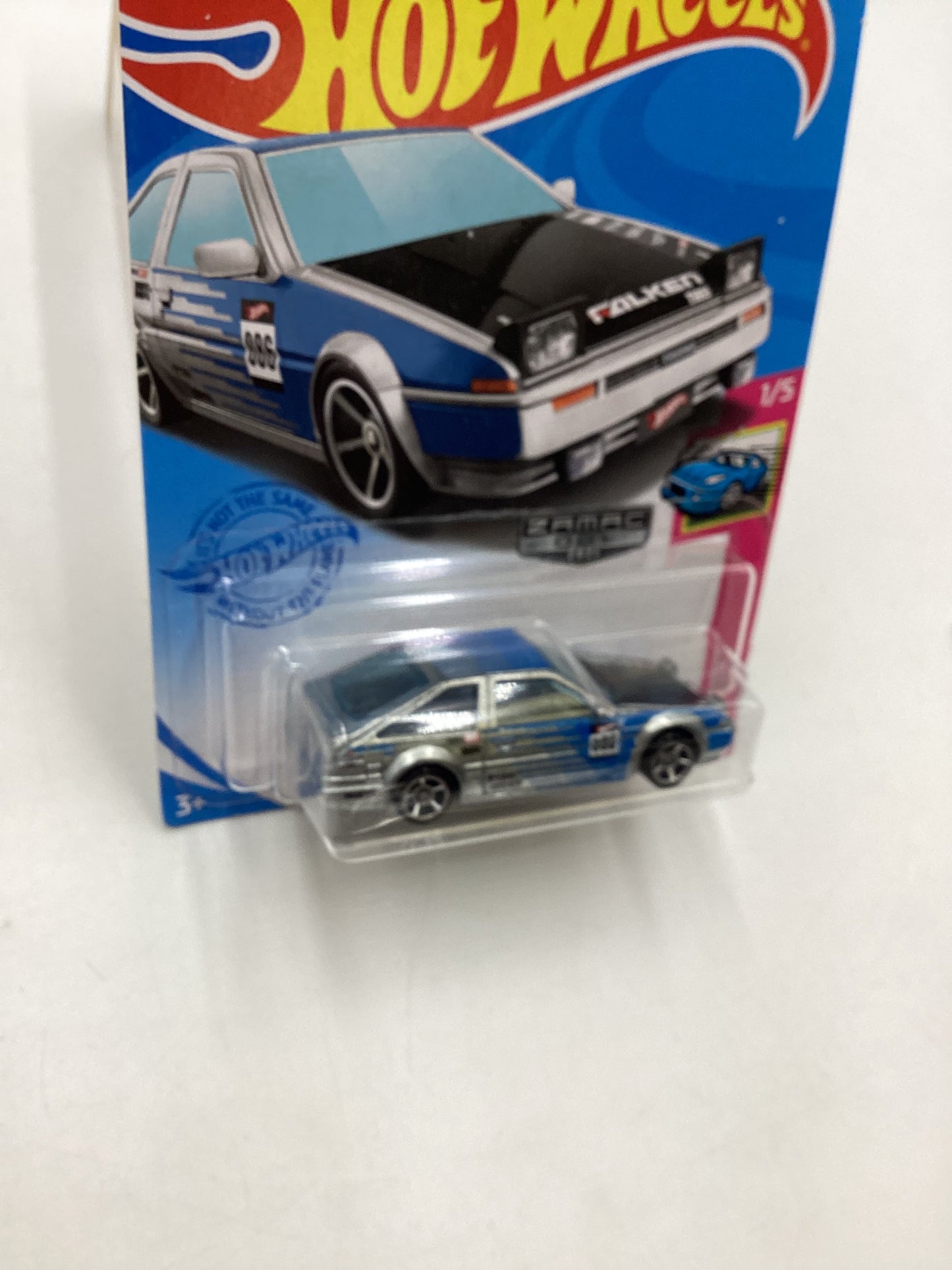 2021 hot wheels Zamac #31 Toyota AE86 Sprinter Trueno #1 144B