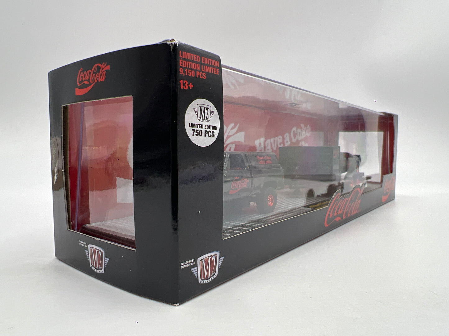 M2 Machines Auto Haulers CHASE Coca Cola 1973 Chevrolet Cheyenne Super 10 4x4 & 1985 Chevrolet Camaro IROC-Z TW07