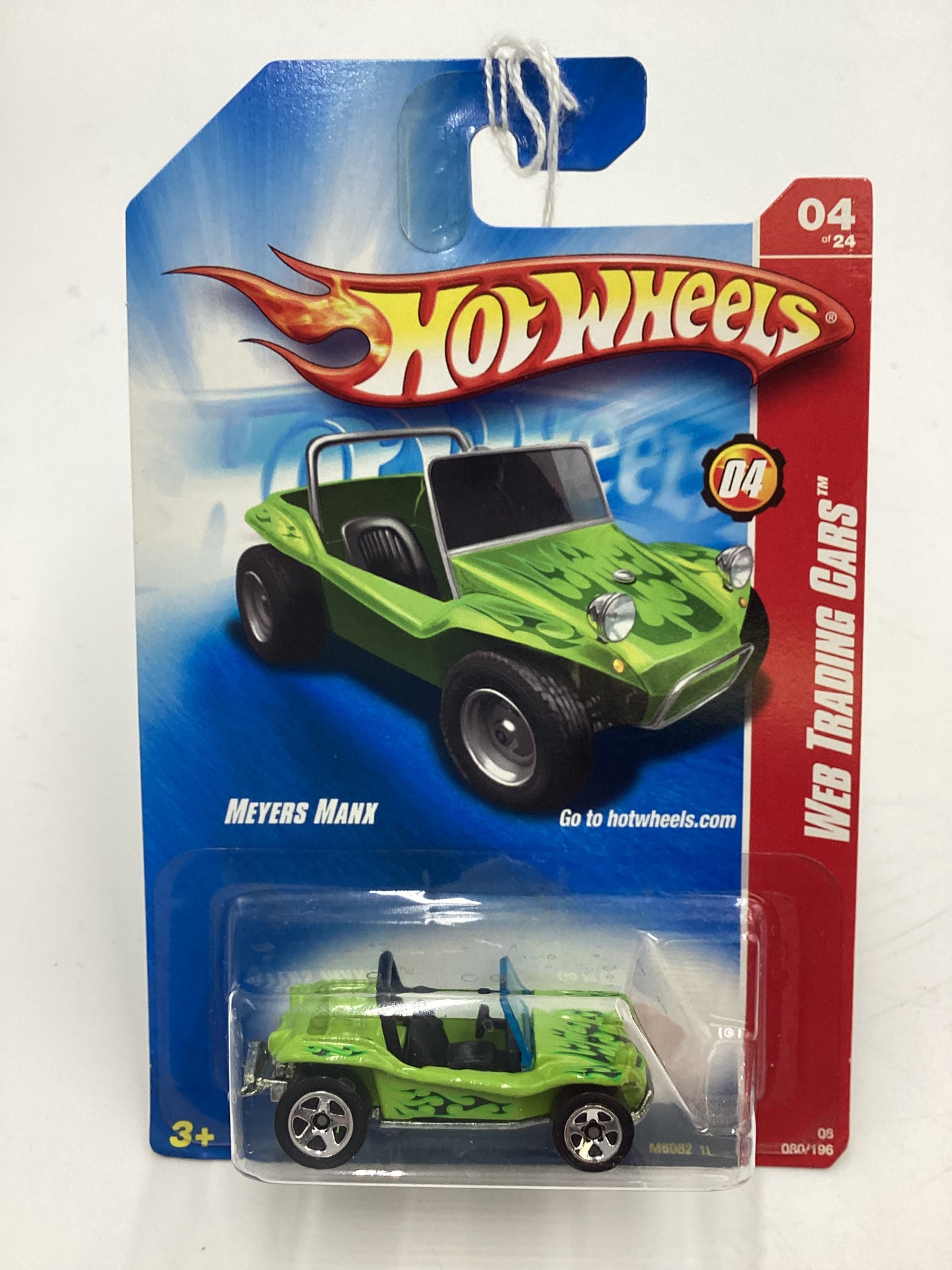 2008 Hot Wheels Web Trading Cars #80 Meyers Manx Light Green