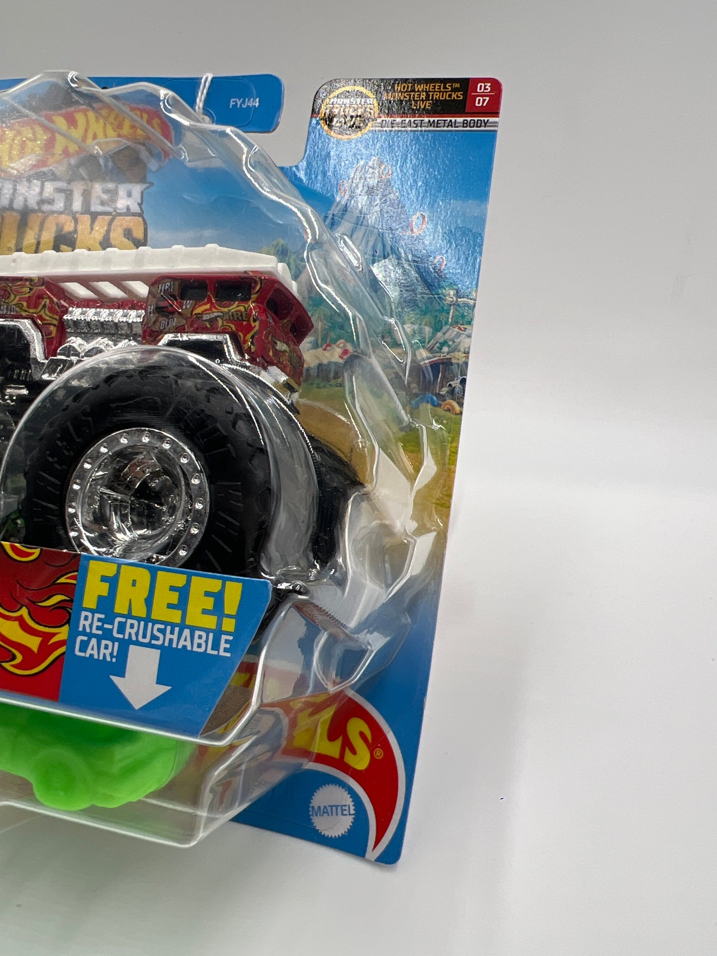 2021 Hot Wheels Monster Trucks HW MT Live #12 5 Alarm 134G
