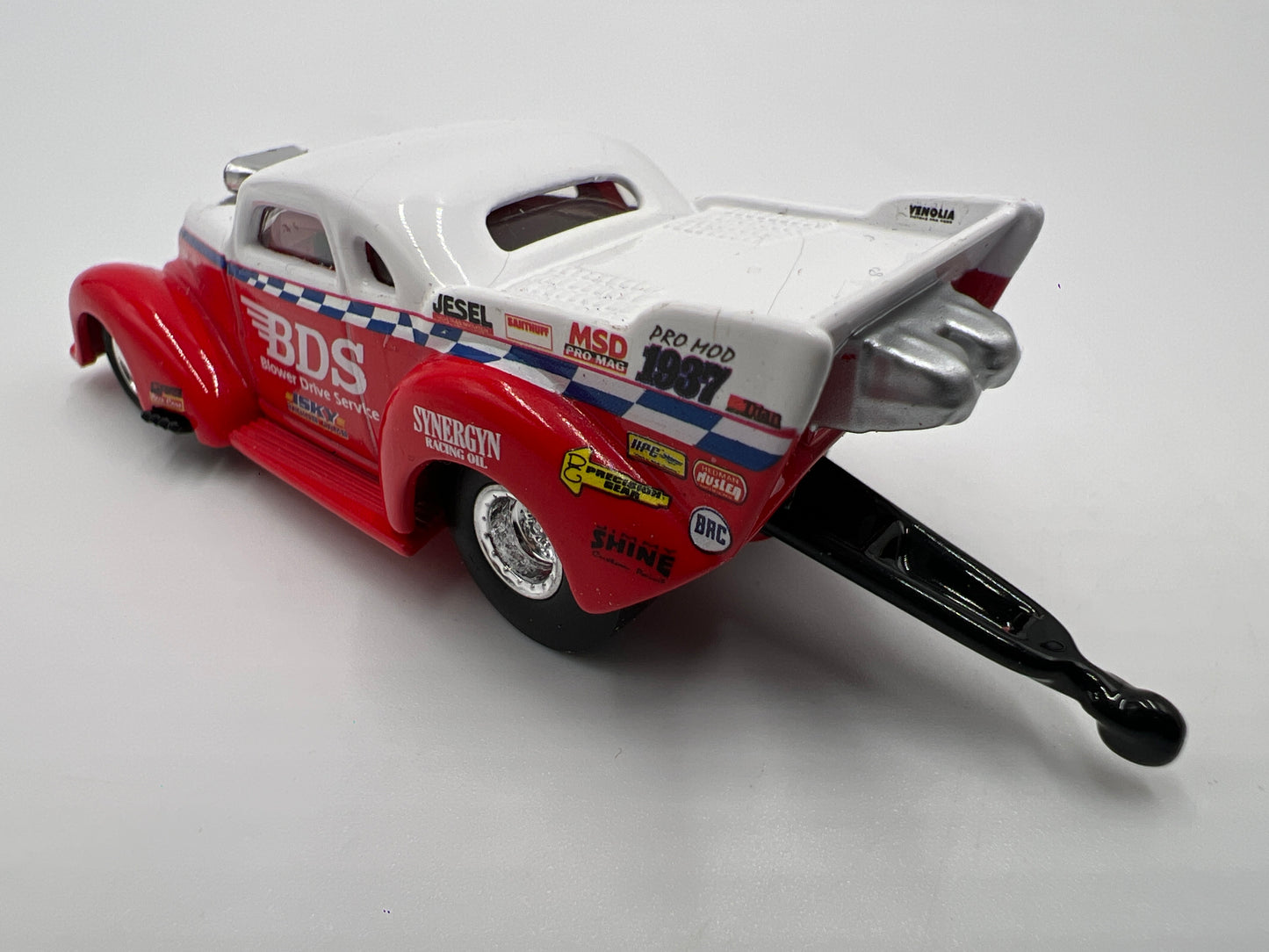 Hot Wheels Collectibles 1/64 Cool N Custom 37 Pro Mod Chevy Red/White Loose