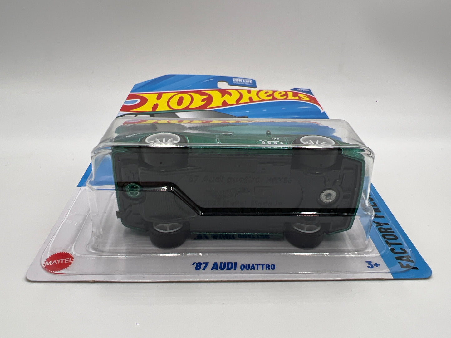 2025 Hot Wheels A Case Super Treasure Hunt #16 87 Audi Quattro Green W/Protector