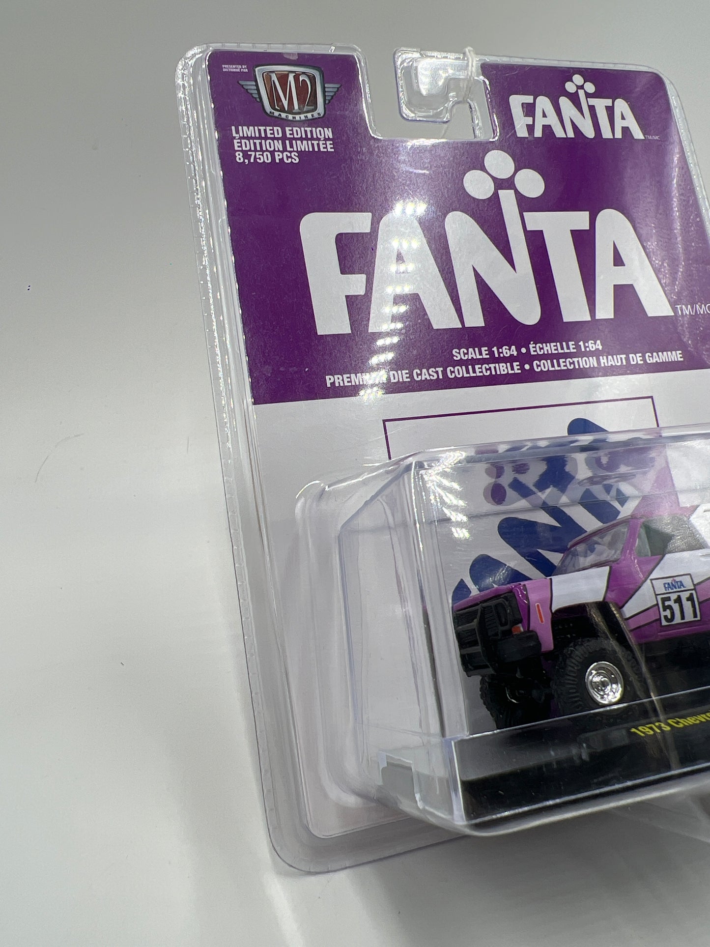 M2 Machines Fanta 1973 Chevrolet K5 Blazer Purple/White A21 196A
