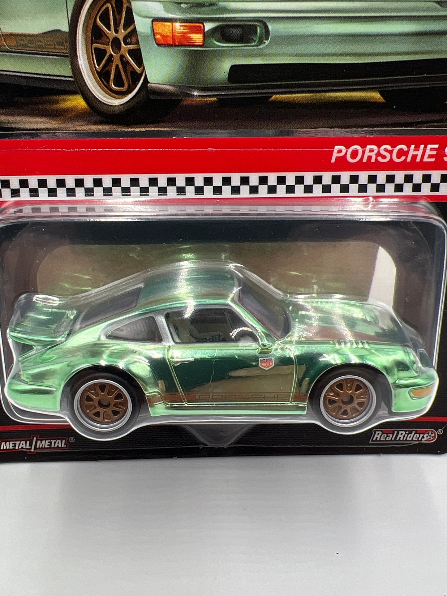 Hot Wheels RLC Magnus Walker Porsche 964 Green W/Protector