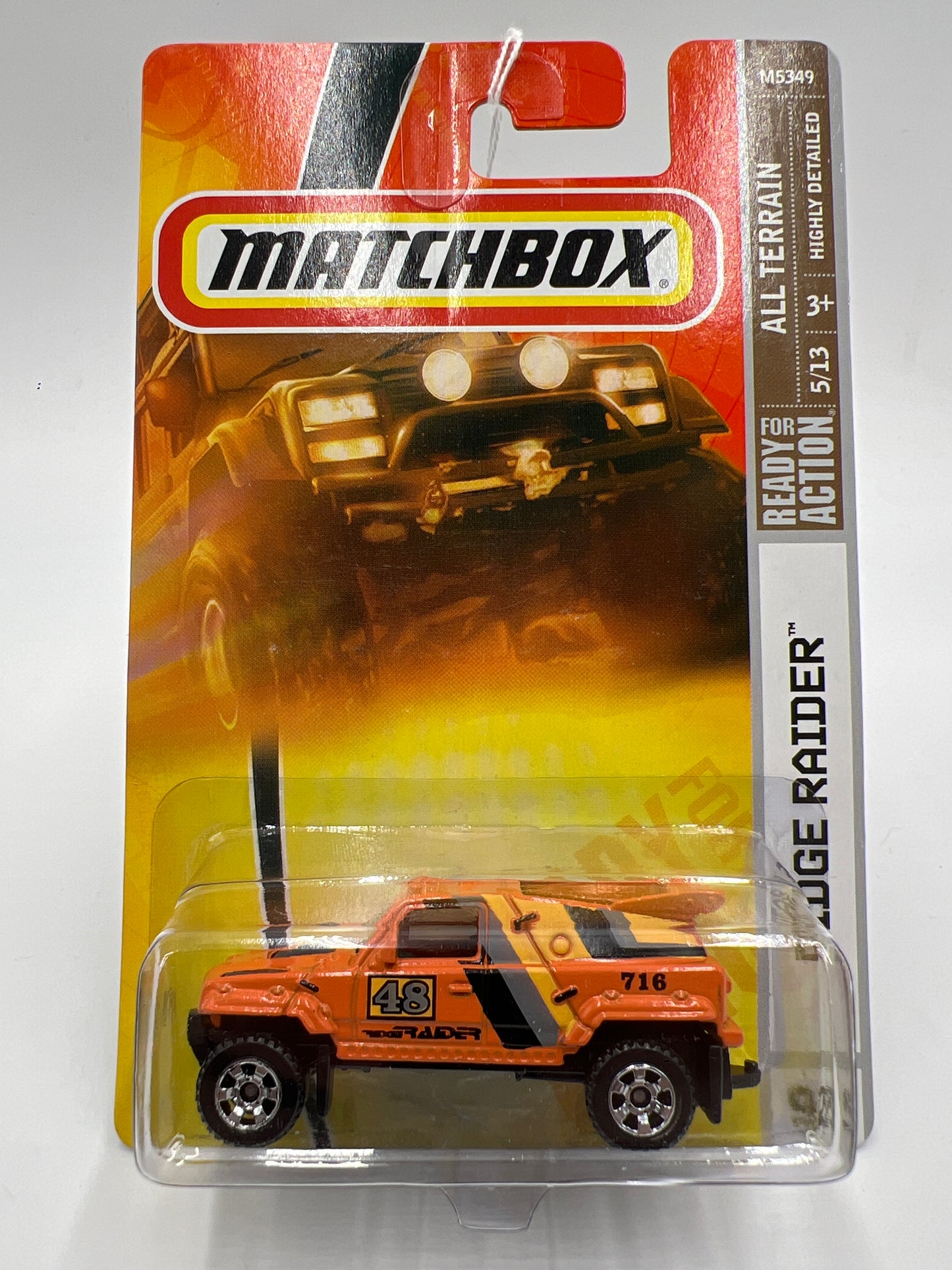 Matchbox All Terrain #92 Ridge Raider Orange 216H