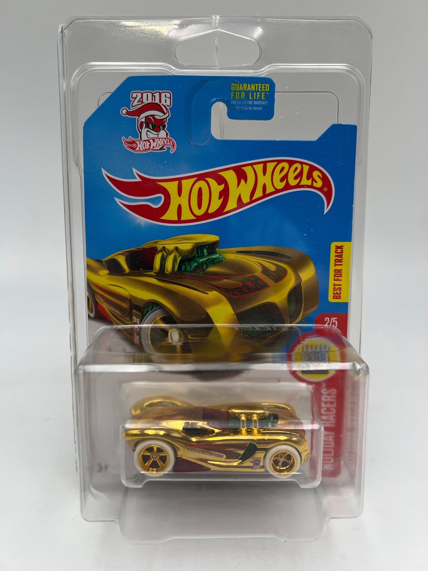 2017 Hot Wheels Super Treasure Hunt 16 Angels Gold W/Protector