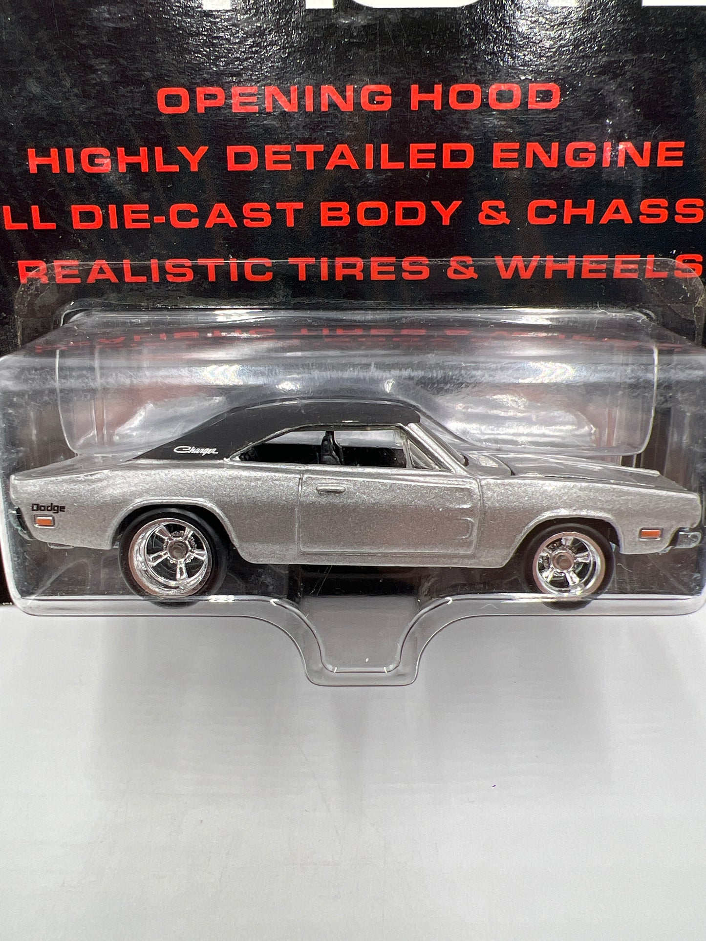 Hot Wheels Premium Ultra Hots 69 Dodge Charger Silver SR