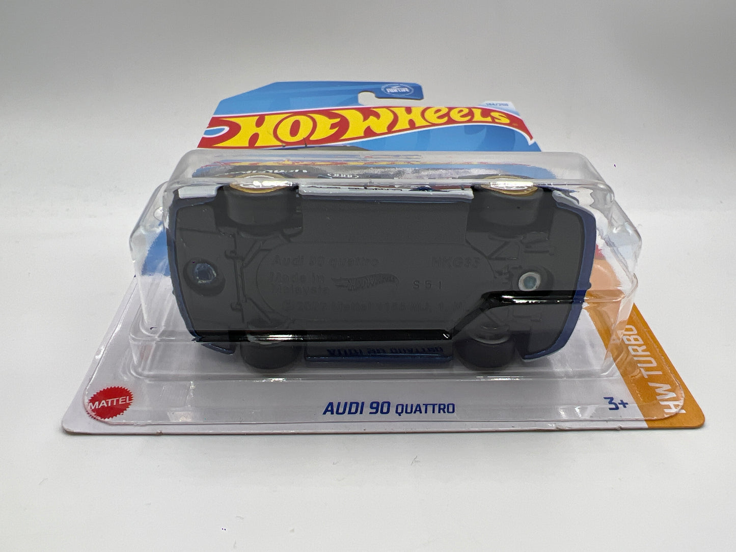 2024 Hot Wheels #144 Super Treasure Hunt Audi 90 Quattro Blue W/Protector