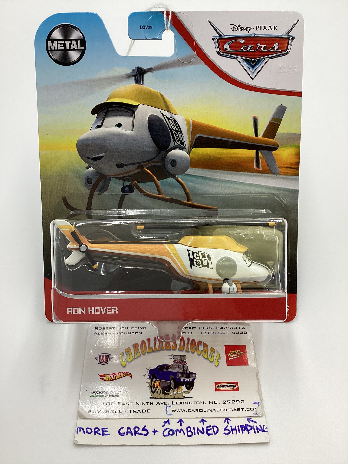 2021 Disney Pixar Cars Ron Hover 140D