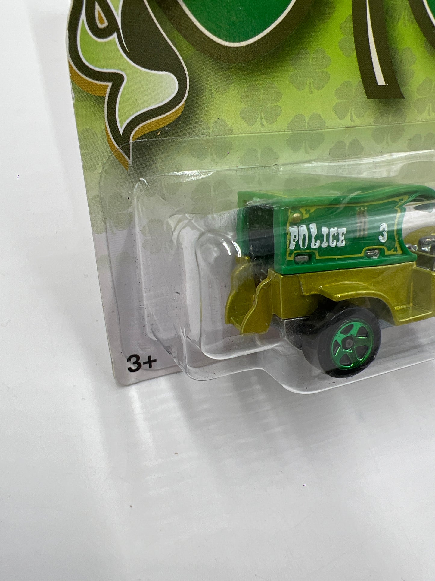 2009 Hot Wheels Clover Cars Copper Stopper Green 152i