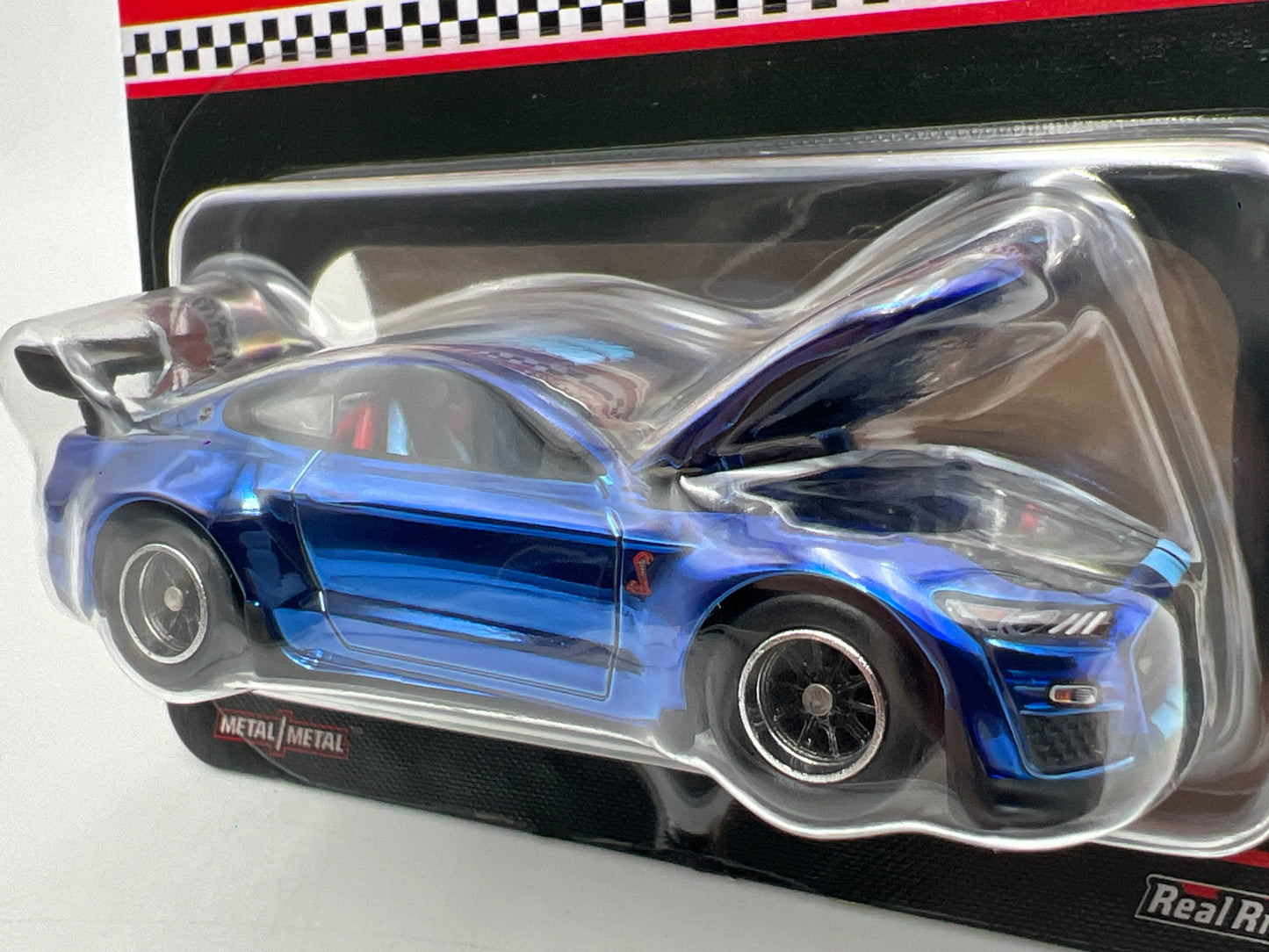 2026 Hot Wheels RLC 2022 Ford Mustang Shelby GT500 Code Red Blue W/Protector