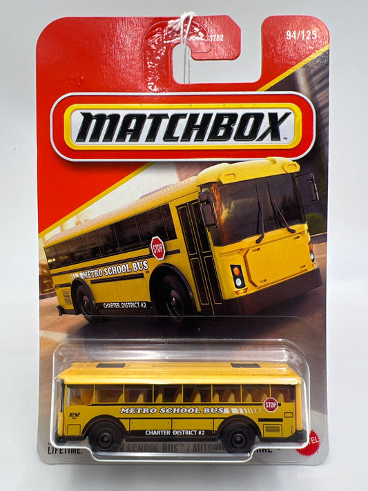 2026 Matchbox #94 MBX EV School Bus Yellow 213Q