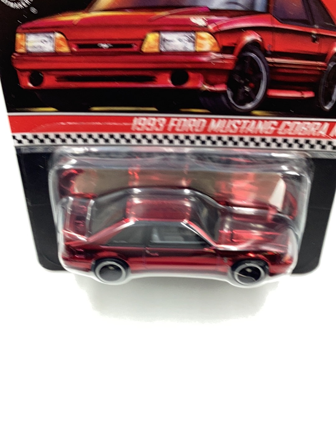 Hot wheels redline club 1993 Ford Mustang Cobra R with protector