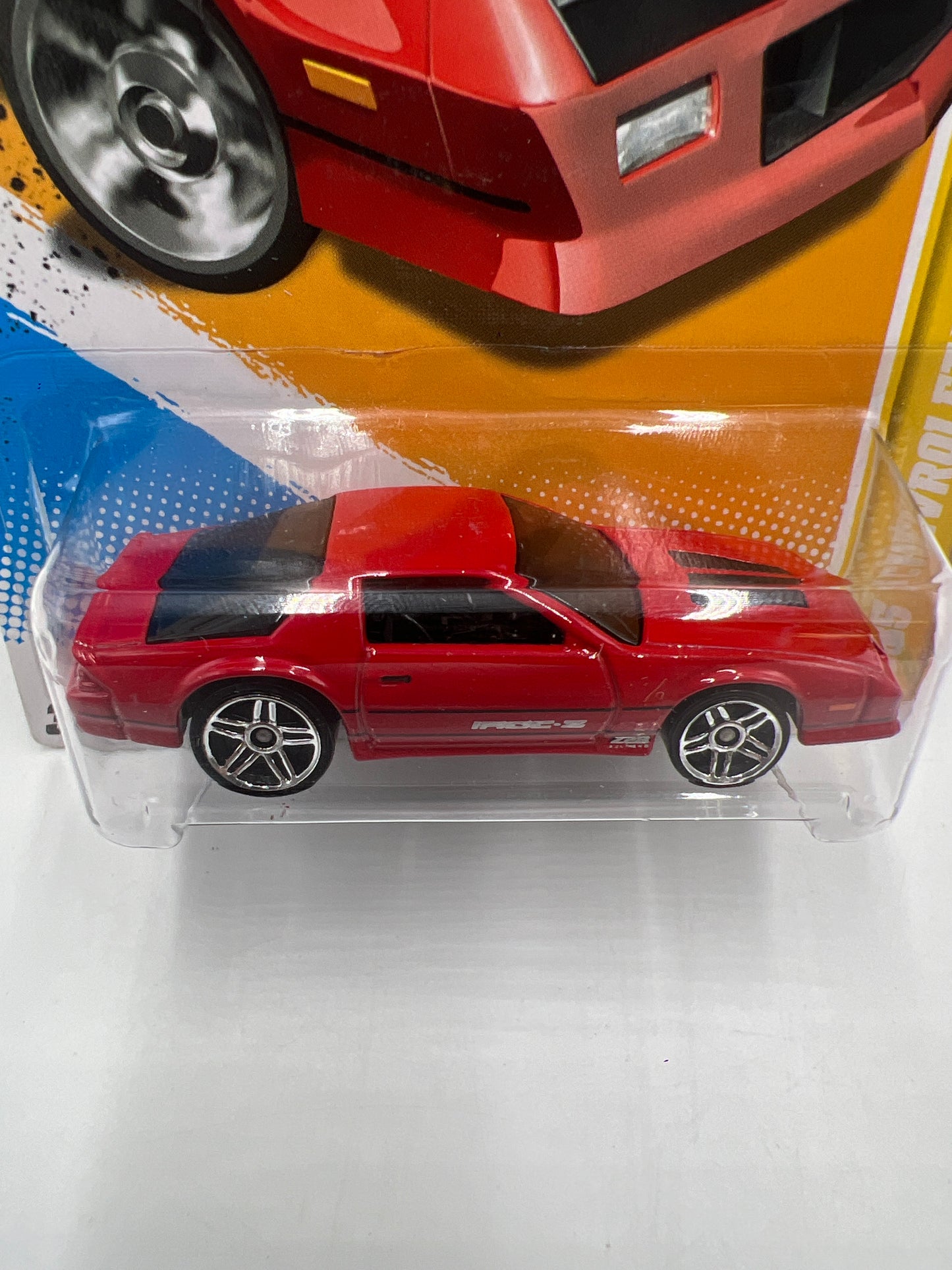 2012 Hot Wheels New Models #22 1985 Chevrolet Camaro IROC-Z Red *Bad J Hook*