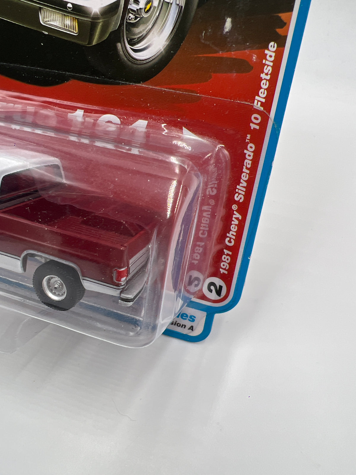 Auto World Muscle Trucks Release 1 Version A 1981 Chevy Silverado 10 Fleetside Red 182D