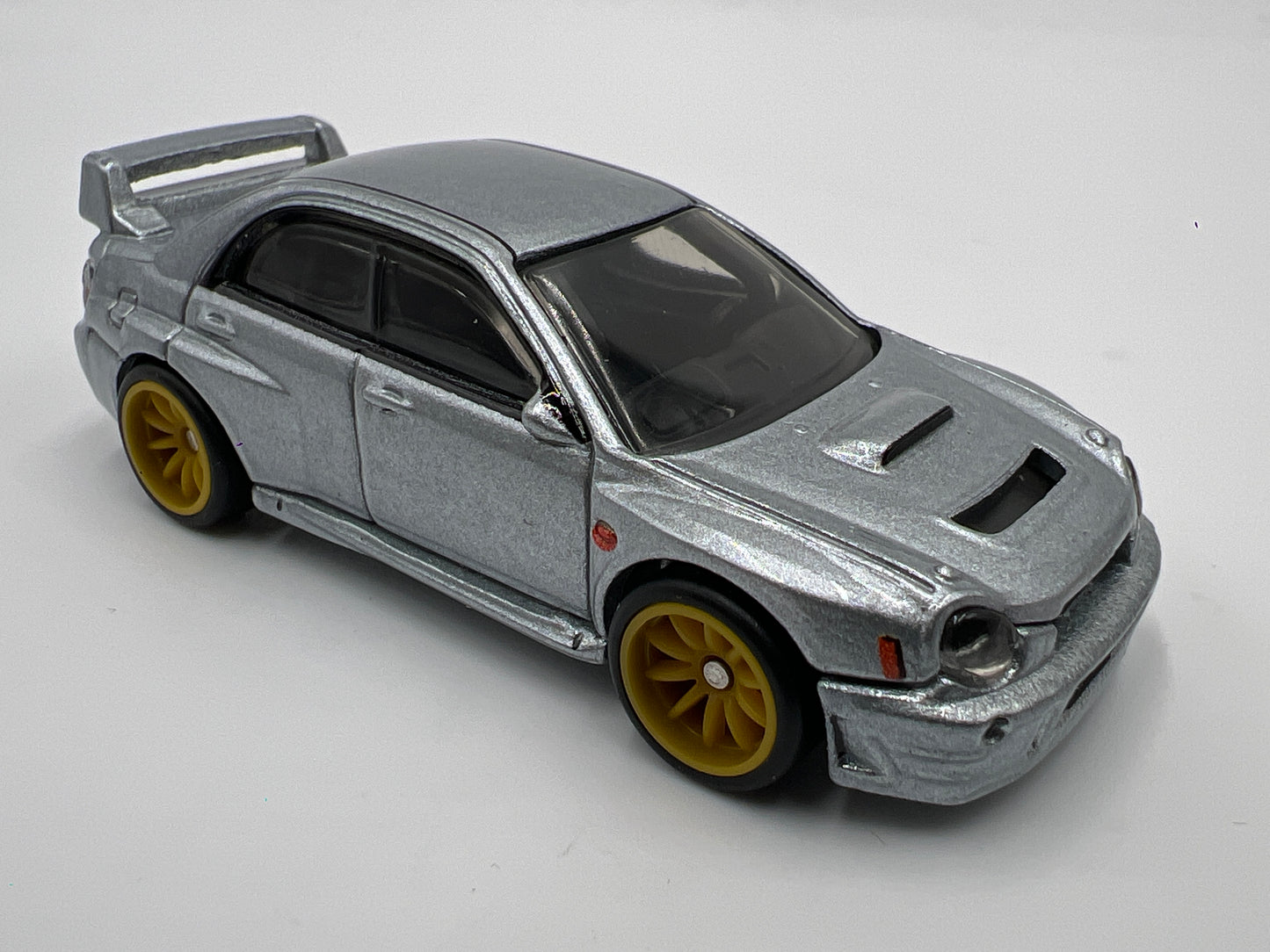 Hot Wheels 1/64 Premium Target 2 Pack Exclusive Subaru Impreza WRX Silver Loose