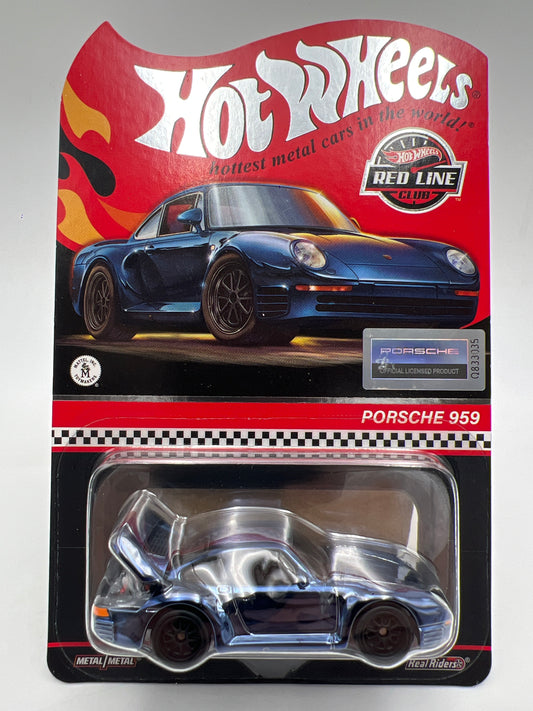 Hot Wheels RLC Porsche 959 Blue W/Protector