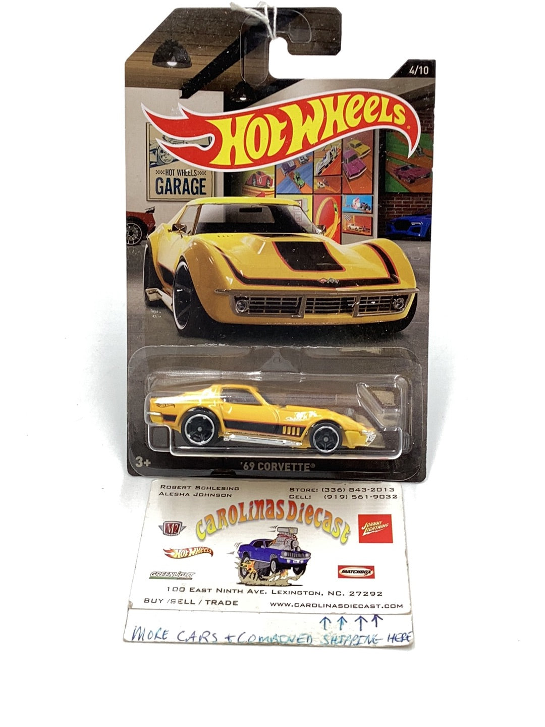 Hot Wheels Garage 4/10 69 Corvette