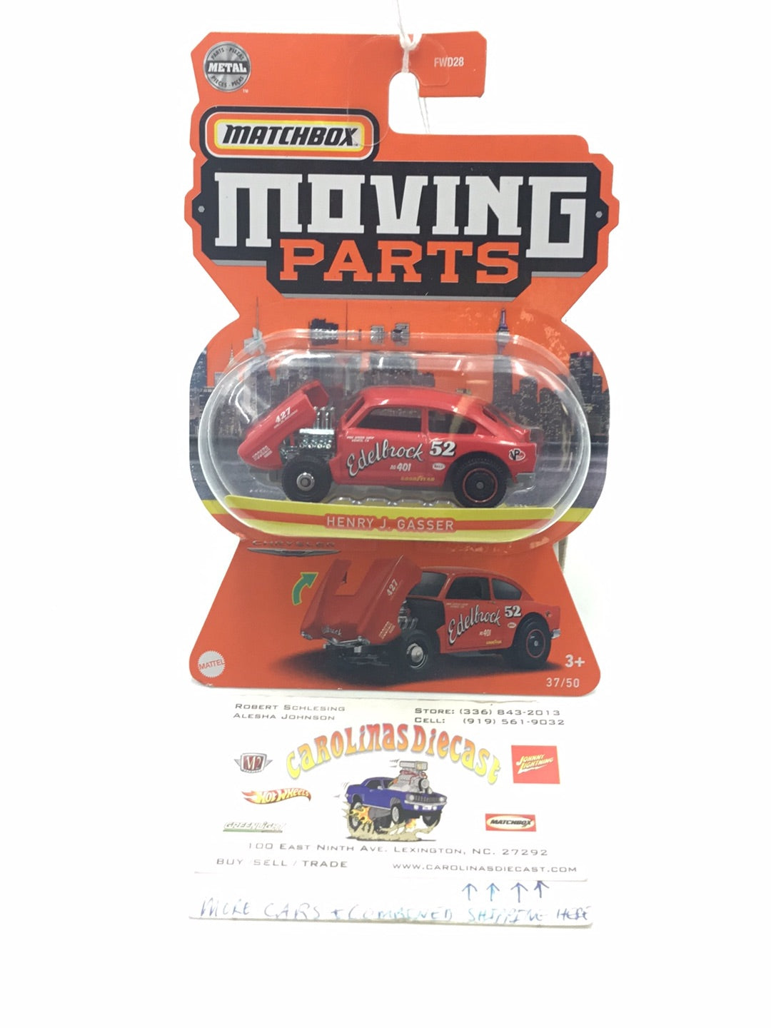 2023 Matchbox Moving Parts Henry J Gasser